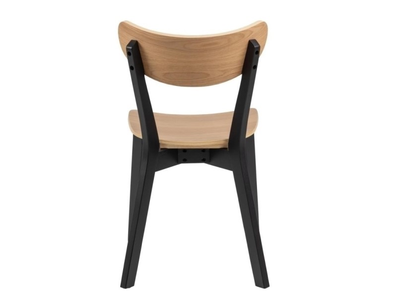 Krzesło Roxby naturalne czarne - ACTONA